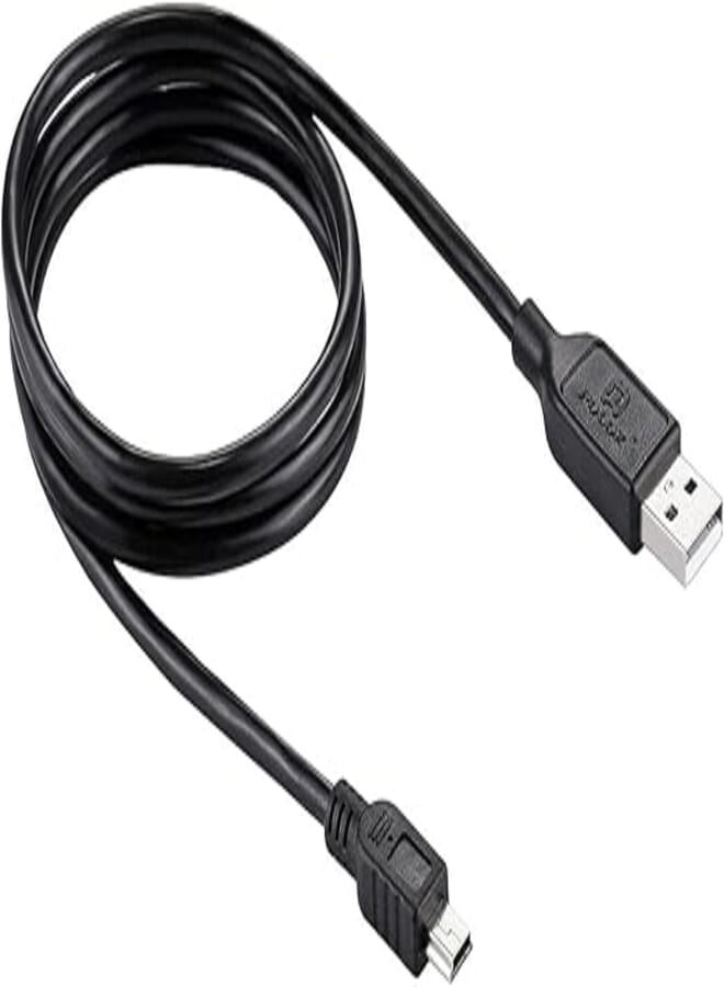 Puluz 1m mini 5pin usb sync data charging cable for canon eos 50d / 60d / 70d / 5d2 / 5d3